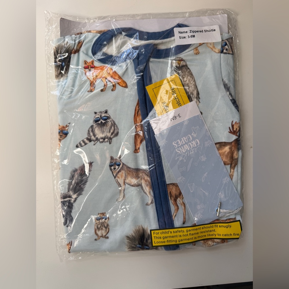 LC&C Party Animals Shortie Romper
